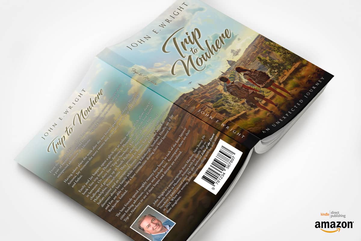 book cover layout